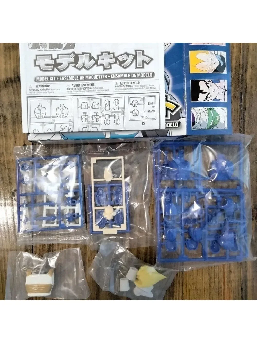 DragonBall Z Super Saiyan Vegeta Irwin Model Kit Figure 2000 Funimation
